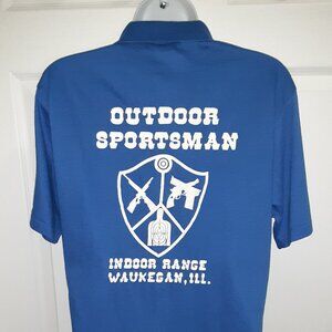 Outdoor Sportsman * Waukegan, Ill * Vintage Tee Shirt c1980 * Shooting Sports *
